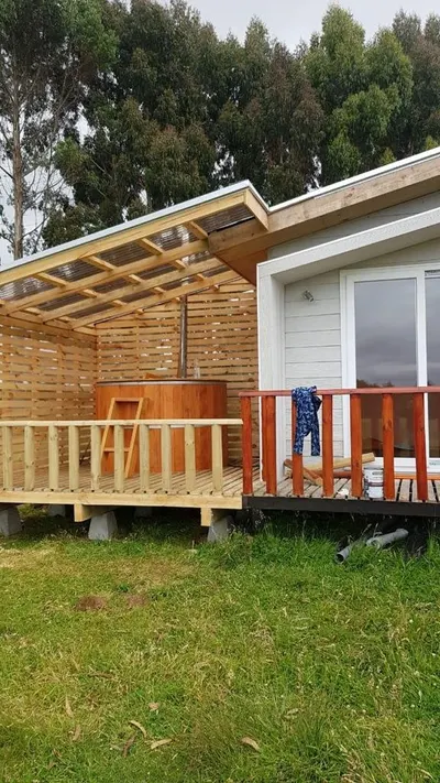 Cabaña los robles Contuy — Foto 1